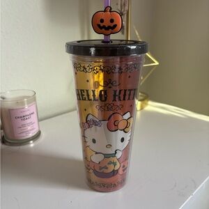 Adorable Halloween Hello Kitty Tumbler!🎃